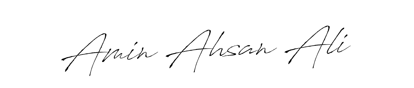 You should practise on your own different ways (Antro_Vectra) to write your name (Amin Ahsan Ali) in signature. don't let someone else do it for you. Amin Ahsan Ali signature style 6 images and pictures png
