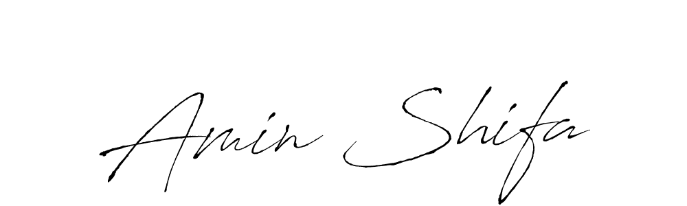 Once you've used our free online signature maker to create your best signature Antro_Vectra style, it's time to enjoy all of the benefits that Amin Shifa name signing documents. Amin Shifa signature style 6 images and pictures png