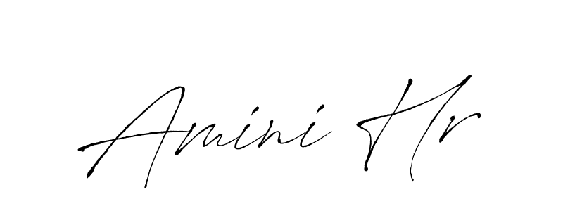 Make a beautiful signature design for name Amini Hr. Use this online signature maker to create a handwritten signature for free. Amini Hr signature style 6 images and pictures png