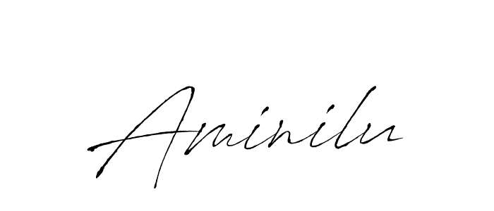 if you are searching for the best signature style for your name Aminilu. so please give up your signature search. here we have designed multiple signature styles  using Antro_Vectra. Aminilu signature style 6 images and pictures png