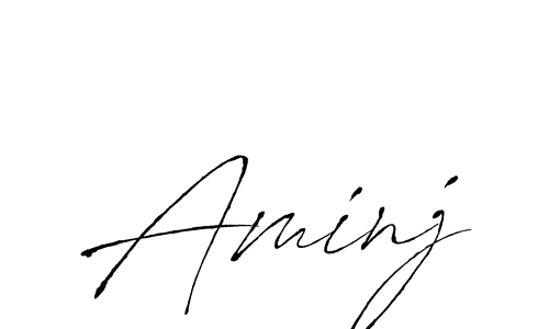 Once you've used our free online signature maker to create your best signature Antro_Vectra style, it's time to enjoy all of the benefits that Aminj name signing documents. Aminj signature style 6 images and pictures png