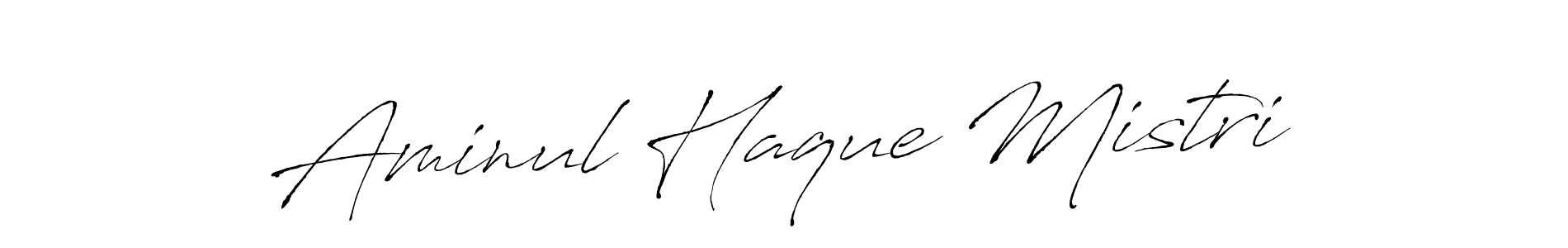 You should practise on your own different ways (Antro_Vectra) to write your name (Aminul Haque Mistri) in signature. don't let someone else do it for you. Aminul Haque Mistri signature style 6 images and pictures png