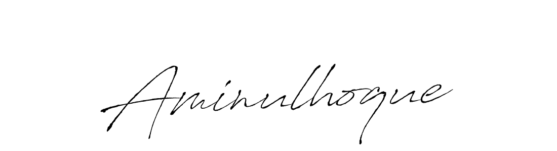 Make a beautiful signature design for name Aminulhoque. Use this online signature maker to create a handwritten signature for free. Aminulhoque signature style 6 images and pictures png