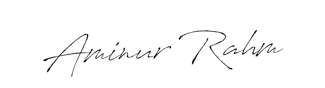 Make a beautiful signature design for name Aminur Rahm. Use this online signature maker to create a handwritten signature for free. Aminur Rahm signature style 6 images and pictures png