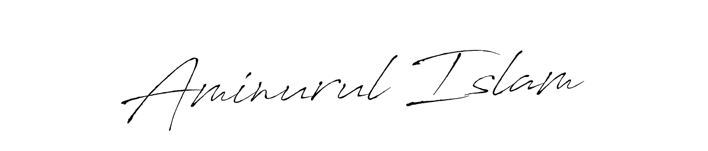Create a beautiful signature design for name Aminurul Islam. With this signature (Antro_Vectra) fonts, you can make a handwritten signature for free. Aminurul Islam signature style 6 images and pictures png