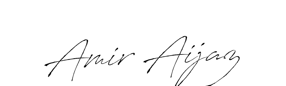 How to make Amir Aijaz signature? Antro_Vectra is a professional autograph style. Create handwritten signature for Amir Aijaz name. Amir Aijaz signature style 6 images and pictures png