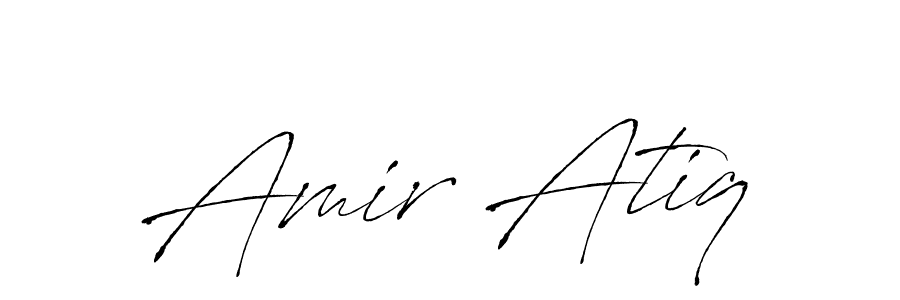 if you are searching for the best signature style for your name Amir Atiq. so please give up your signature search. here we have designed multiple signature styles  using Antro_Vectra. Amir Atiq signature style 6 images and pictures png