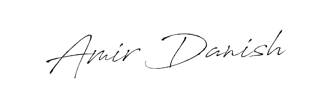 You should practise on your own different ways (Antro_Vectra) to write your name (Amir Danish) in signature. don't let someone else do it for you. Amir Danish signature style 6 images and pictures png