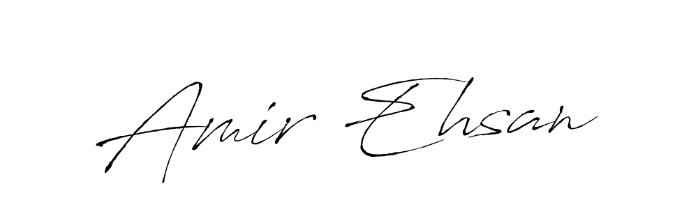 Also we have Amir Ehsan name is the best signature style. Create professional handwritten signature collection using Antro_Vectra autograph style. Amir Ehsan signature style 6 images and pictures png