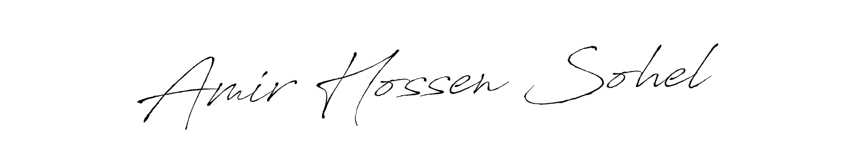 Make a beautiful signature design for name Amir Hossen Sohel. Use this online signature maker to create a handwritten signature for free. Amir Hossen Sohel signature style 6 images and pictures png