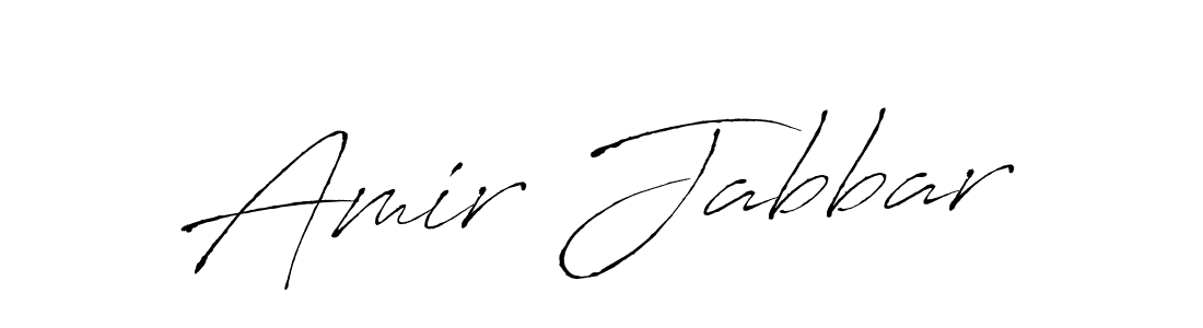 Use a signature maker to create a handwritten signature online. With this signature software, you can design (Antro_Vectra) your own signature for name Amir Jabbar. Amir Jabbar signature style 6 images and pictures png