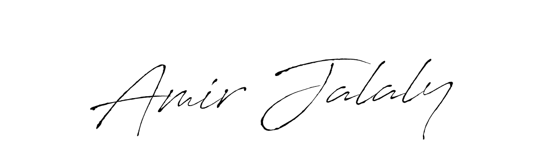 How to make Amir Jalaly signature? Antro_Vectra is a professional autograph style. Create handwritten signature for Amir Jalaly name. Amir Jalaly signature style 6 images and pictures png