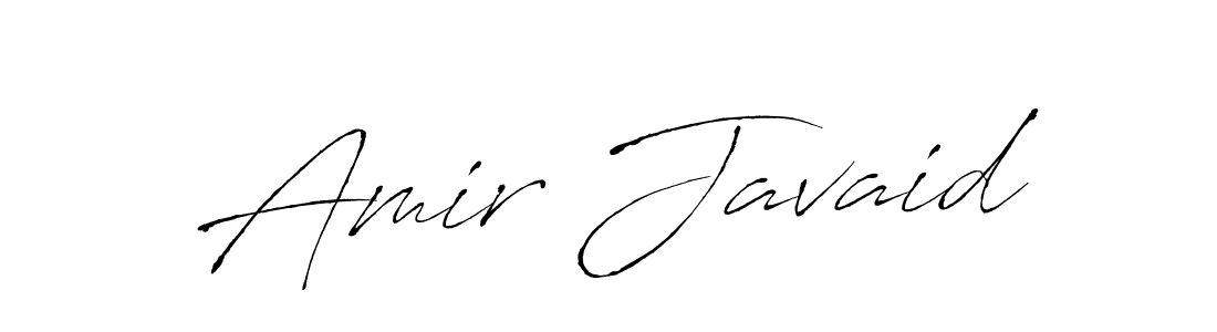 This is the best signature style for the Amir Javaid name. Also you like these signature font (Antro_Vectra). Mix name signature. Amir Javaid signature style 6 images and pictures png