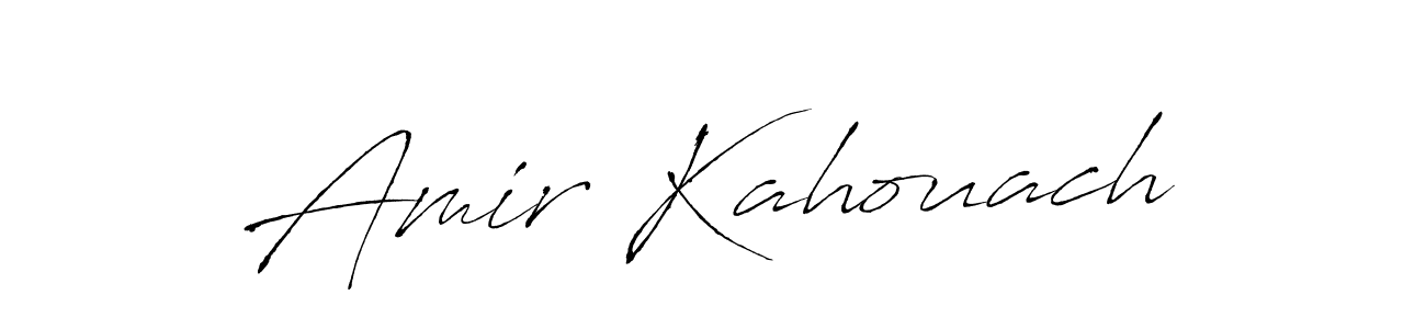 The best way (Antro_Vectra) to make a short signature is to pick only two or three words in your name. The name Amir Kahouach include a total of six letters. For converting this name. Amir Kahouach signature style 6 images and pictures png
