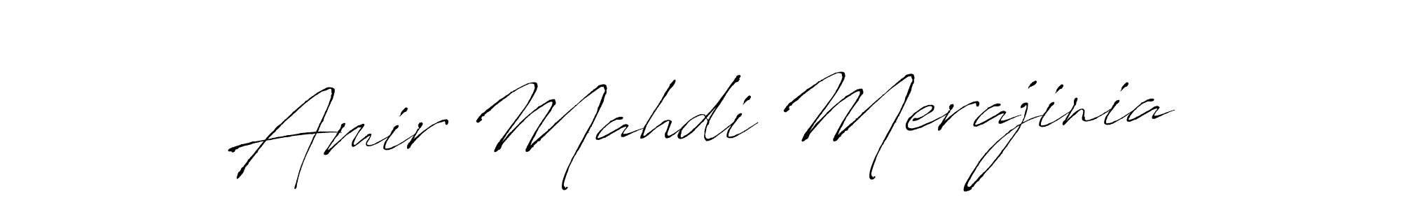 Here are the top 10 professional signature styles for the name Amir Mahdi Merajinia. These are the best autograph styles you can use for your name. Amir Mahdi Merajinia signature style 6 images and pictures png
