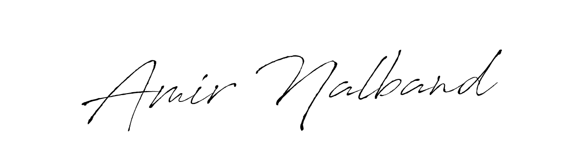 You should practise on your own different ways (Antro_Vectra) to write your name (Amir Nalband) in signature. don't let someone else do it for you. Amir Nalband signature style 6 images and pictures png