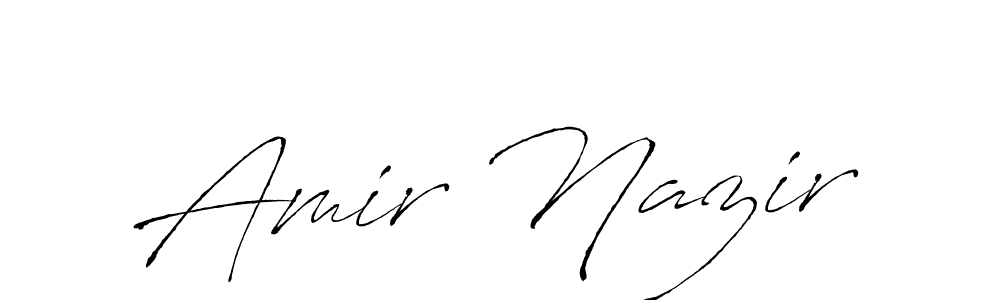 Here are the top 10 professional signature styles for the name Amir Nazir. These are the best autograph styles you can use for your name. Amir Nazir signature style 6 images and pictures png