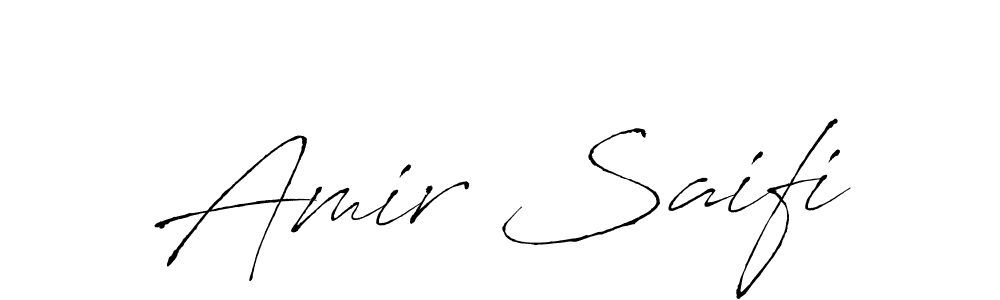 Similarly Antro_Vectra is the best handwritten signature design. Signature creator online .You can use it as an online autograph creator for name Amir Saifi. Amir Saifi signature style 6 images and pictures png