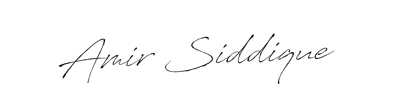 You can use this online signature creator to create a handwritten signature for the name Amir Siddique. This is the best online autograph maker. Amir Siddique signature style 6 images and pictures png