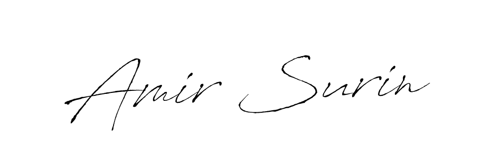 if you are searching for the best signature style for your name Amir Surin. so please give up your signature search. here we have designed multiple signature styles  using Antro_Vectra. Amir Surin signature style 6 images and pictures png