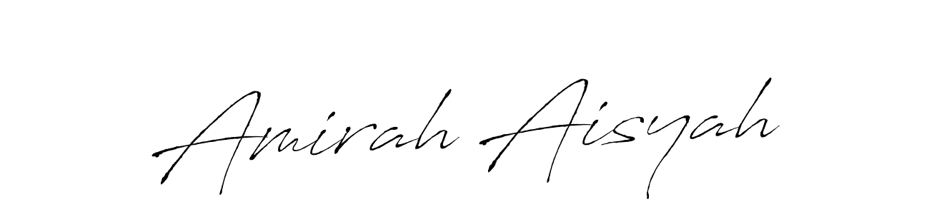 Make a short Amirah Aisyah signature style. Manage your documents anywhere anytime using Antro_Vectra. Create and add eSignatures, submit forms, share and send files easily. Amirah Aisyah signature style 6 images and pictures png