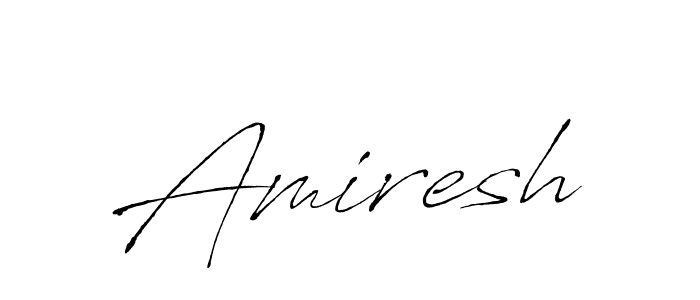 Design your own signature with our free online signature maker. With this signature software, you can create a handwritten (Antro_Vectra) signature for name Amiresh. Amiresh signature style 6 images and pictures png