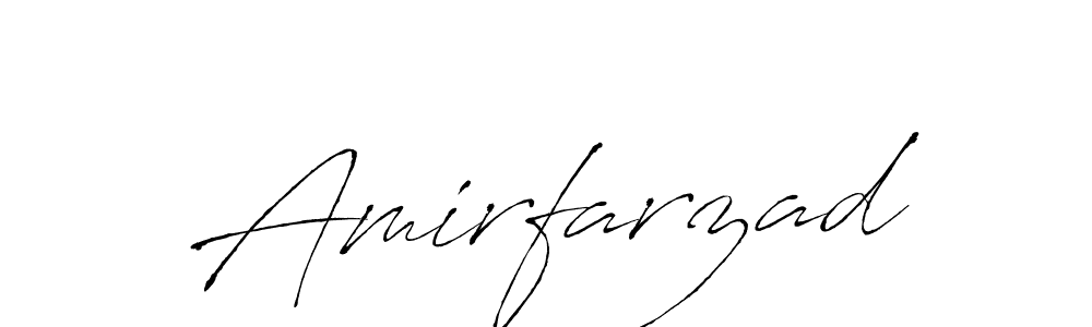 Also You can easily find your signature by using the search form. We will create Amirfarzad name handwritten signature images for you free of cost using Antro_Vectra sign style. Amirfarzad signature style 6 images and pictures png