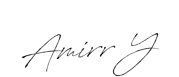 Make a beautiful signature design for name Amirr Y. Use this online signature maker to create a handwritten signature for free. Amirr Y signature style 6 images and pictures png