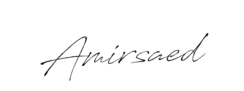 Also You can easily find your signature by using the search form. We will create Amirsaed name handwritten signature images for you free of cost using Antro_Vectra sign style. Amirsaed signature style 6 images and pictures png