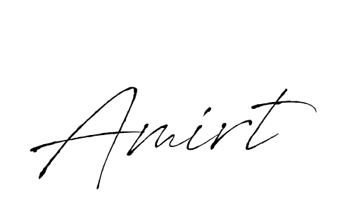 The best way (Antro_Vectra) to make a short signature is to pick only two or three words in your name. The name Amirt include a total of six letters. For converting this name. Amirt signature style 6 images and pictures png