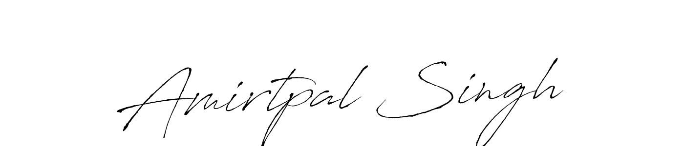 Antro_Vectra is a professional signature style that is perfect for those who want to add a touch of class to their signature. It is also a great choice for those who want to make their signature more unique. Get Amirtpal Singh name to fancy signature for free. Amirtpal Singh signature style 6 images and pictures png