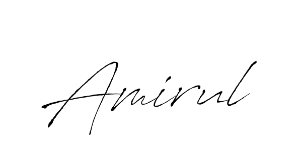 You should practise on your own different ways (Antro_Vectra) to write your name (Amirul) in signature. don't let someone else do it for you. Amirul signature style 6 images and pictures png