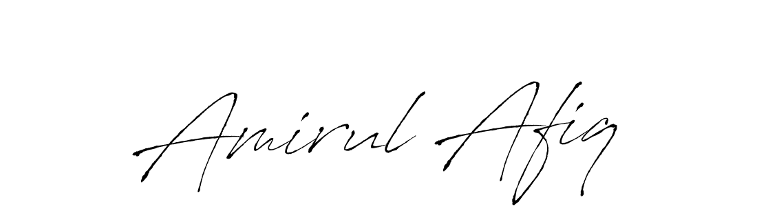 It looks lik you need a new signature style for name Amirul Afiq. Design unique handwritten (Antro_Vectra) signature with our free signature maker in just a few clicks. Amirul Afiq signature style 6 images and pictures png