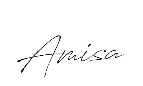 Amisa stylish signature style. Best Handwritten Sign (Antro_Vectra) for my name. Handwritten Signature Collection Ideas for my name Amisa. Amisa signature style 6 images and pictures png