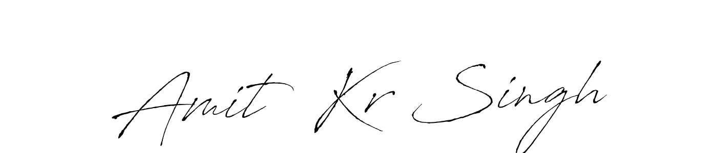 Also You can easily find your signature by using the search form. We will create Amit  Kr Singh name handwritten signature images for you free of cost using Antro_Vectra sign style. Amit  Kr Singh signature style 6 images and pictures png