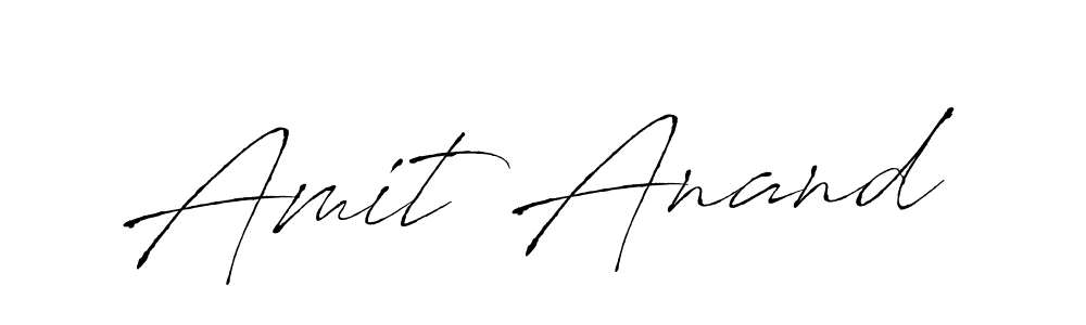 Design your own signature with our free online signature maker. With this signature software, you can create a handwritten (Antro_Vectra) signature for name Amit Anand. Amit Anand signature style 6 images and pictures png