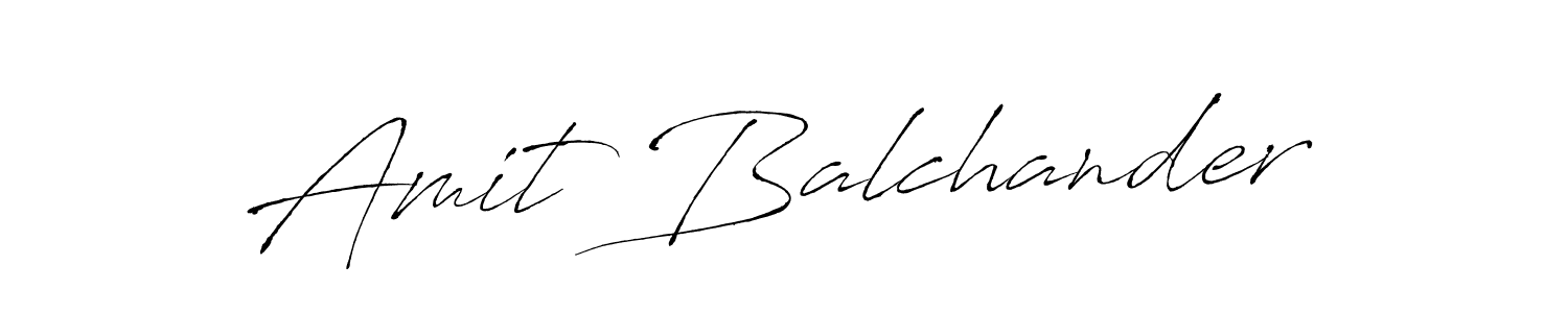 Make a beautiful signature design for name Amit Balchander. Use this online signature maker to create a handwritten signature for free. Amit Balchander signature style 6 images and pictures png