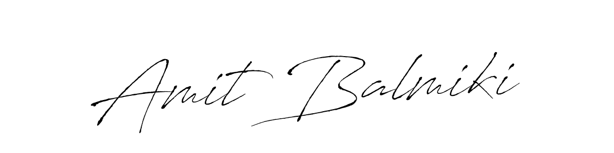 Antro_Vectra is a professional signature style that is perfect for those who want to add a touch of class to their signature. It is also a great choice for those who want to make their signature more unique. Get Amit Balmiki name to fancy signature for free. Amit Balmiki signature style 6 images and pictures png