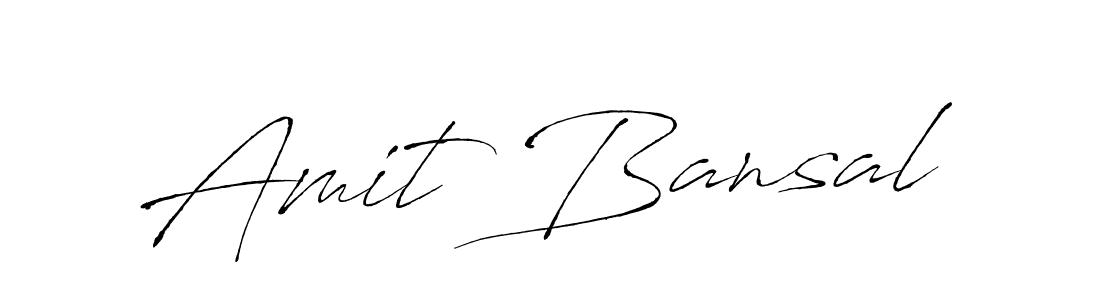 How to make Amit Bansal signature? Antro_Vectra is a professional autograph style. Create handwritten signature for Amit Bansal name. Amit Bansal signature style 6 images and pictures png