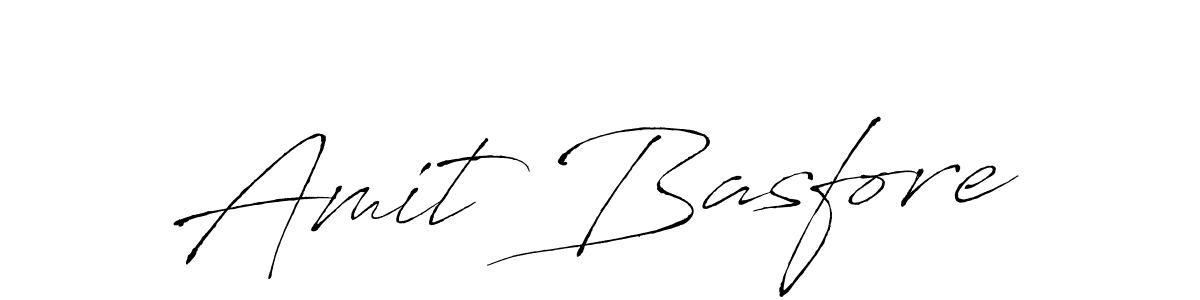 Design your own signature with our free online signature maker. With this signature software, you can create a handwritten (Antro_Vectra) signature for name Amit Basfore. Amit Basfore signature style 6 images and pictures png