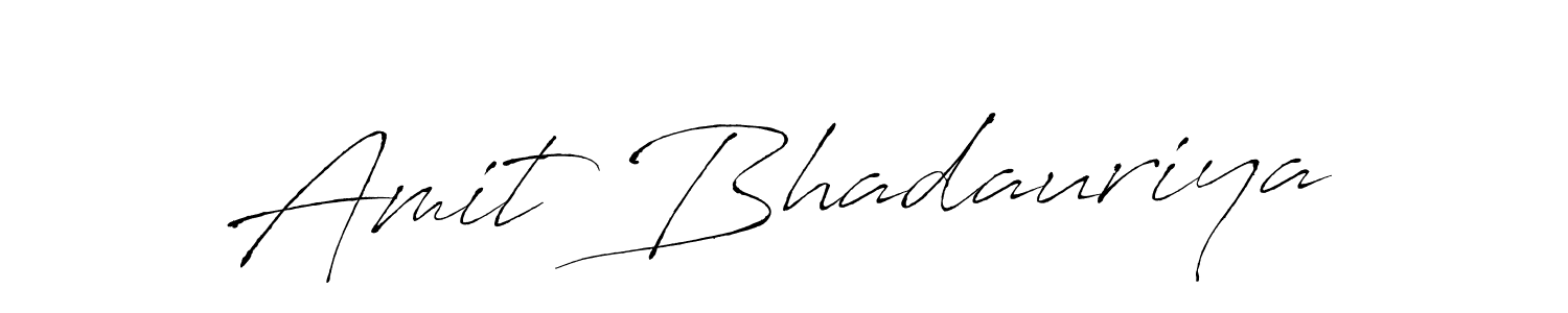Design your own signature with our free online signature maker. With this signature software, you can create a handwritten (Antro_Vectra) signature for name Amit Bhadauriya. Amit Bhadauriya signature style 6 images and pictures png