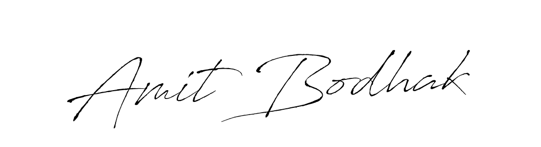 Create a beautiful signature design for name Amit Bodhak. With this signature (Antro_Vectra) fonts, you can make a handwritten signature for free. Amit Bodhak signature style 6 images and pictures png