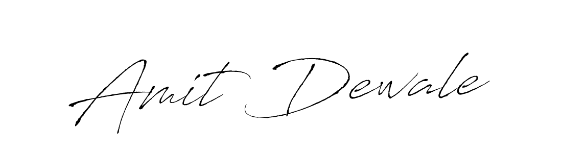 Also we have Amit Dewale name is the best signature style. Create professional handwritten signature collection using Antro_Vectra autograph style. Amit Dewale signature style 6 images and pictures png