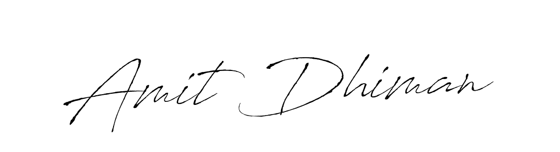 Amit Dhiman stylish signature style. Best Handwritten Sign (Antro_Vectra) for my name. Handwritten Signature Collection Ideas for my name Amit Dhiman. Amit Dhiman signature style 6 images and pictures png