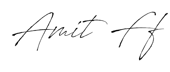 Also You can easily find your signature by using the search form. We will create Amit Ff name handwritten signature images for you free of cost using Antro_Vectra sign style. Amit Ff signature style 6 images and pictures png