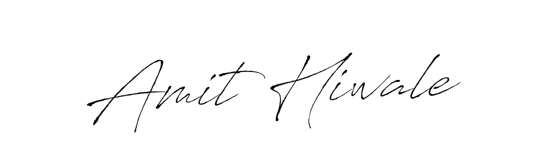 Design your own signature with our free online signature maker. With this signature software, you can create a handwritten (Antro_Vectra) signature for name Amit Hiwale. Amit Hiwale signature style 6 images and pictures png