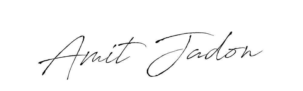 Also we have Amit Jadon name is the best signature style. Create professional handwritten signature collection using Antro_Vectra autograph style. Amit Jadon signature style 6 images and pictures png