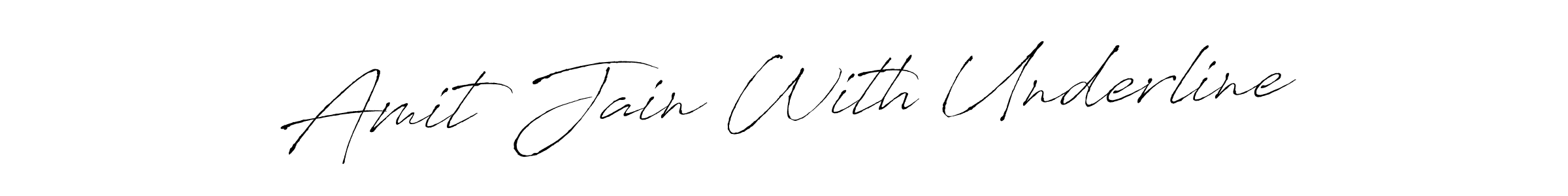 Make a short Amit Jain With Underline signature style. Manage your documents anywhere anytime using Antro_Vectra. Create and add eSignatures, submit forms, share and send files easily. Amit Jain With Underline signature style 6 images and pictures png