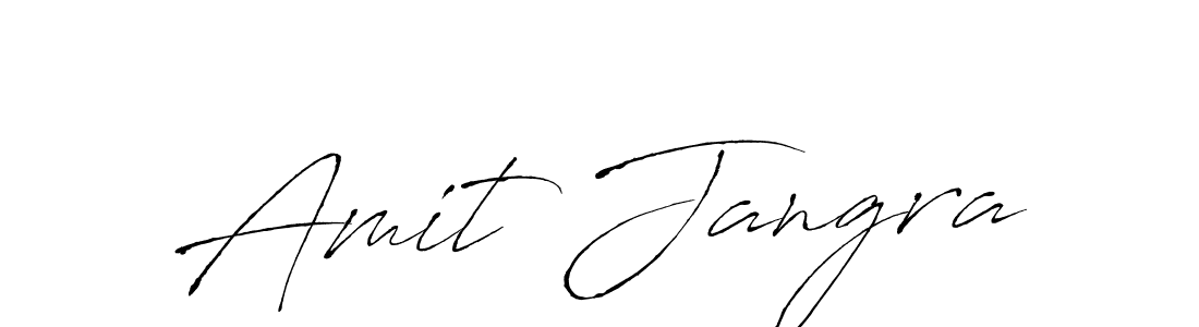 It looks lik you need a new signature style for name Amit Jangra. Design unique handwritten (Antro_Vectra) signature with our free signature maker in just a few clicks. Amit Jangra signature style 6 images and pictures png