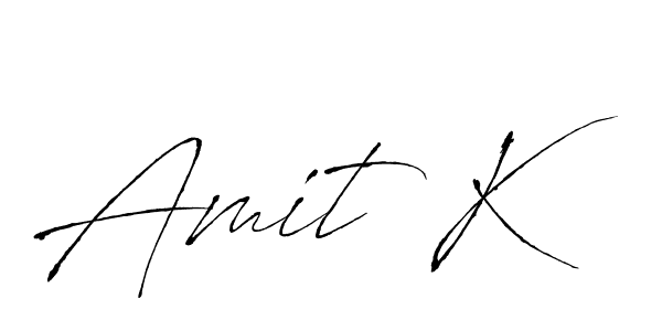 Similarly Antro_Vectra is the best handwritten signature design. Signature creator online .You can use it as an online autograph creator for name Amit K. Amit K signature style 6 images and pictures png